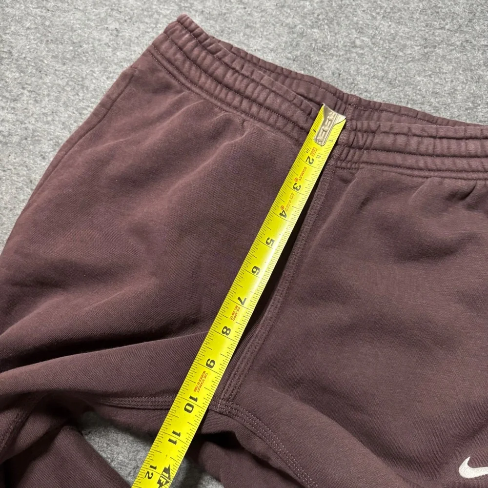 Nike Club Fleece Joggers Mens Medium Dark Beet Burgundy Sweatpants 826431-203